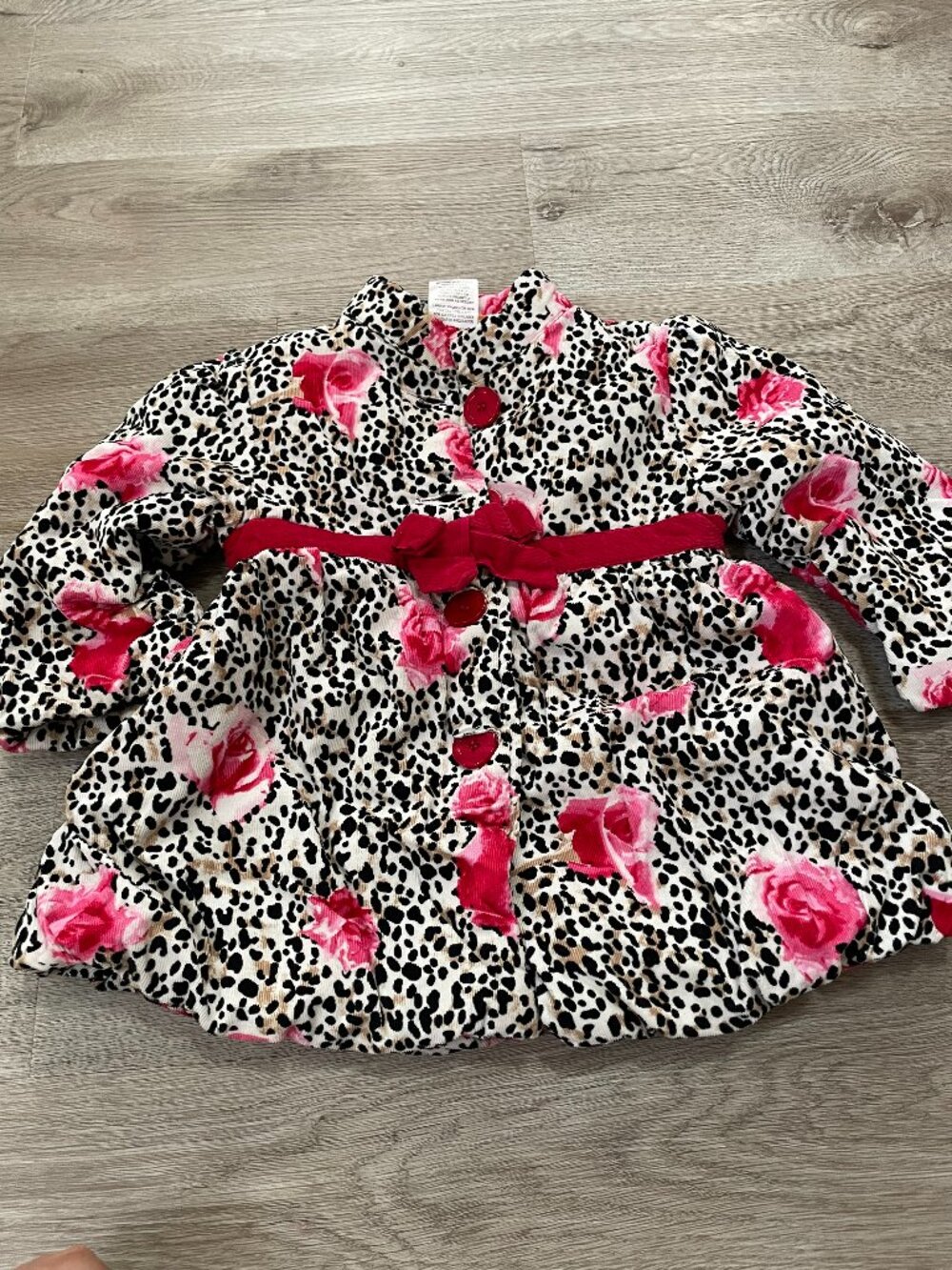 Animal Print Coat